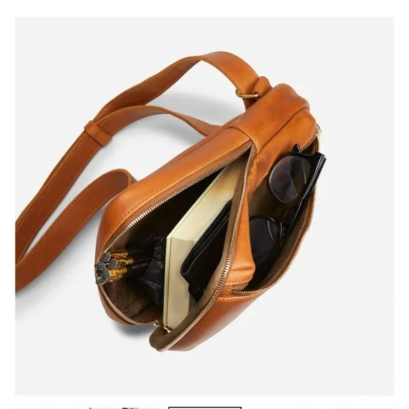 NWT Parker Clay leather sling bag - Picture 2 of 13